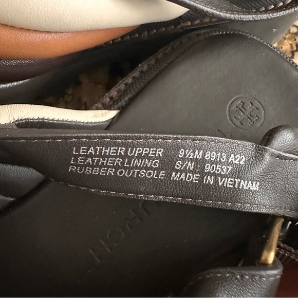 TORY BURCH LUG SOLE SLINGBACK SANDAL LEATHER NAPPA MULTI COLOR - Picture 10 of 10